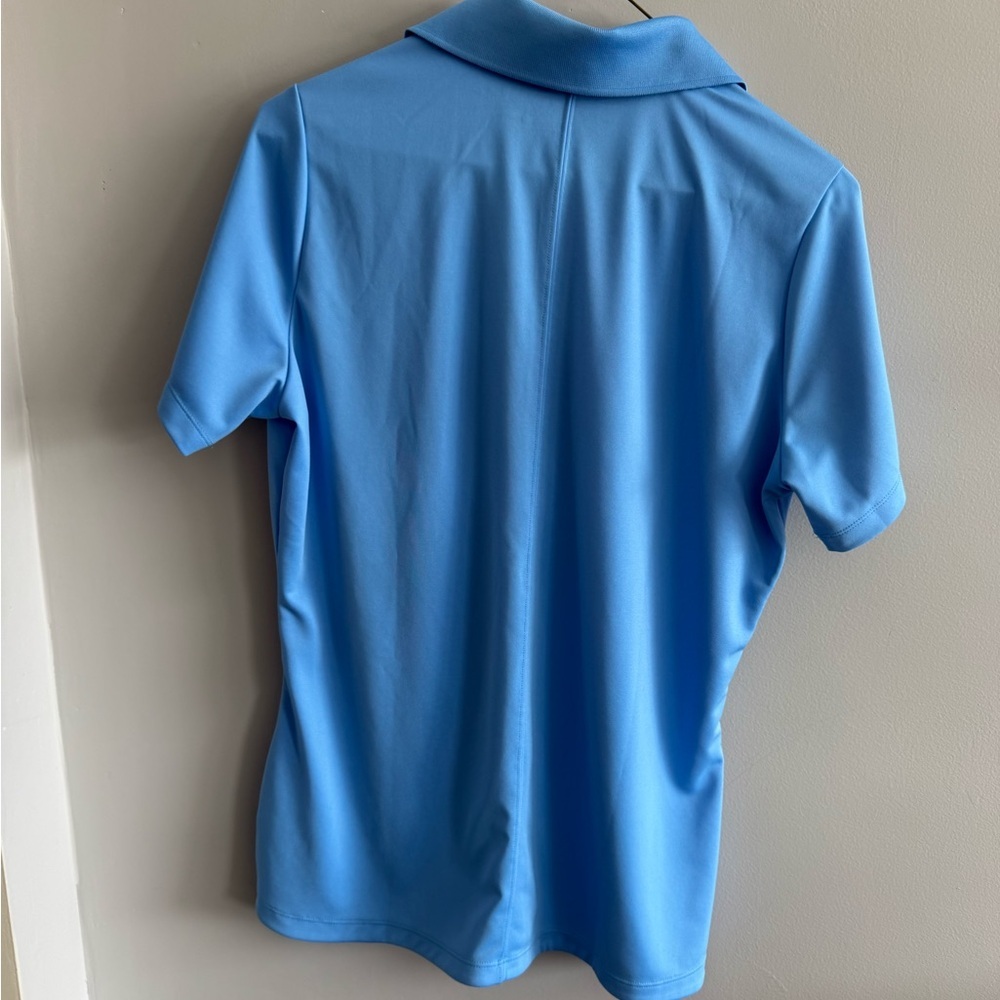 Nike Golf Tour Performance Dri-Fit Polo Shirt Women’s Large Blue Athletic - Picture 4 of 4